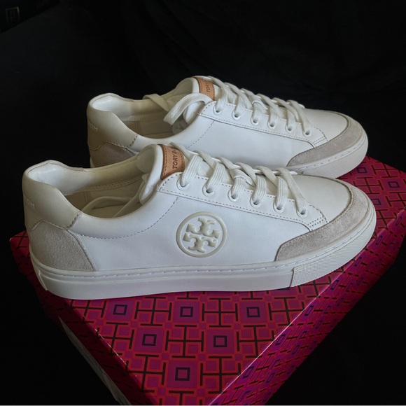 Tory Burch leather sneakers summer US8.5 Euro39.5 - Picture 7 of 7
